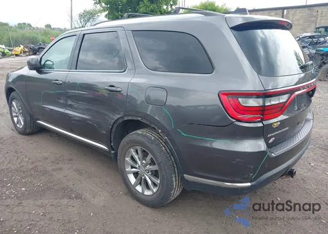 2018 Dodge Durango Sxt Awd z USA, uszkodzony, nr VIN 1C4RDJAG1JC172857